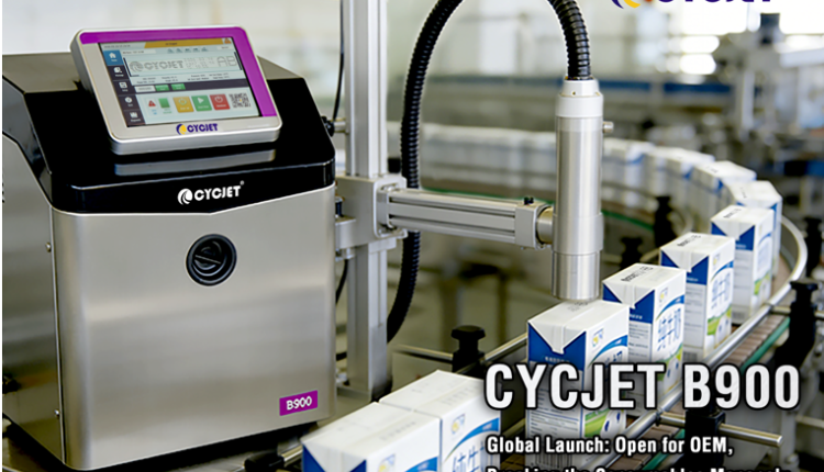 الإطلاق العالمي لطابعة CYCJET B900 بنظام نفث الحبر المستمر (CIJ): متاحة لتصنيع المعدات الأصلية (OEM)، وكسر احتكار المواد الاستهلاكية، وتمكين العلامات التجارية المستقلة