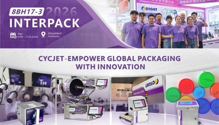 نحو منظومة جديدة لتصنيع التغليف الذكي – يسرّ CYCJET دعوتكم إلى interpack 2026 في ألمانيا